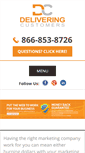 Mobile Screenshot of deliveringcustomers.com